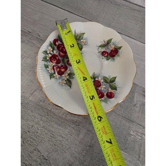 Royal Albert Orchard Series Cherry Blossom Teacup & Saucer Set - Fine Bone China - Picture 8 of 10